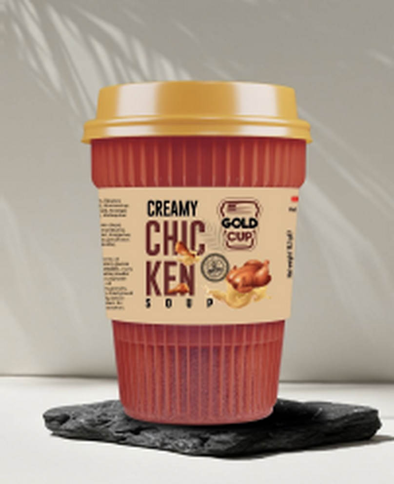 Gold Cup Creamy Chicken soup cup
