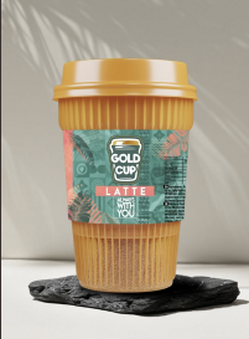 Gold Cup Latte cup